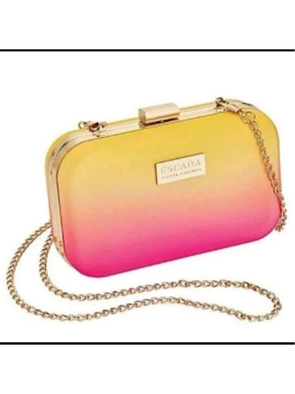Escada Fiesta Carioca Clutch Crossbody Purse
